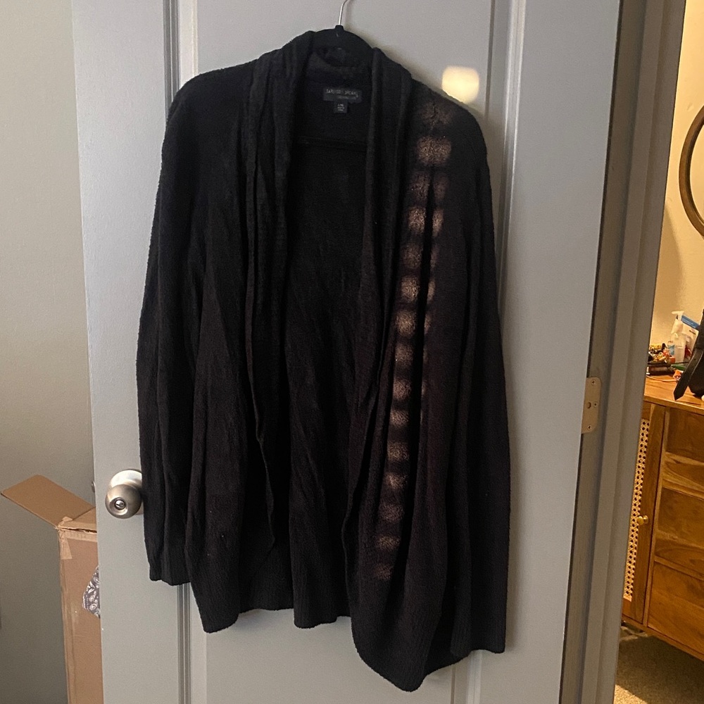 Barefoot Dreams Black Cardigan